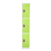 Adir Office ADI629-203-GRN, 72 in. H x 12 in. W Triple-Compartment Steel Storage Locker-cityfoodequipment.com