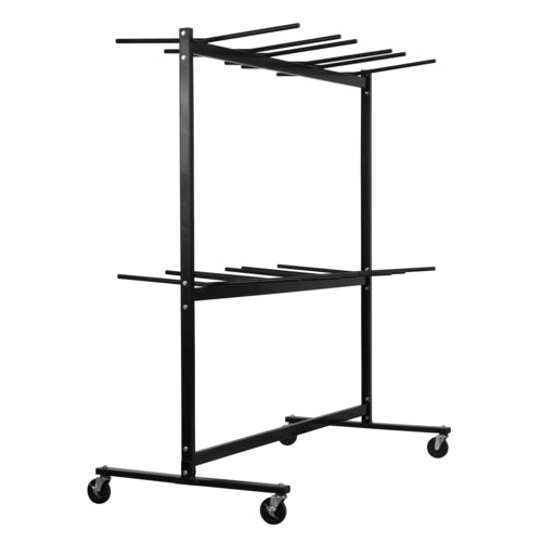 Adir Office ADI690-03, 2-Tier Folding Chair Cart-cityfoodequipment.com