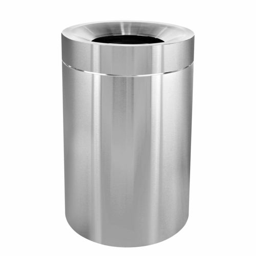 Alpine Industries ALP475-50, 50 Gallon Stainless Steel Indoor Trash Can-cityfoodequipment.com