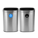 Alpine Industries ALP470-40L-R-T, 10.5 Gal 2-Stream Recycle Trash Station-cityfoodequipment.com