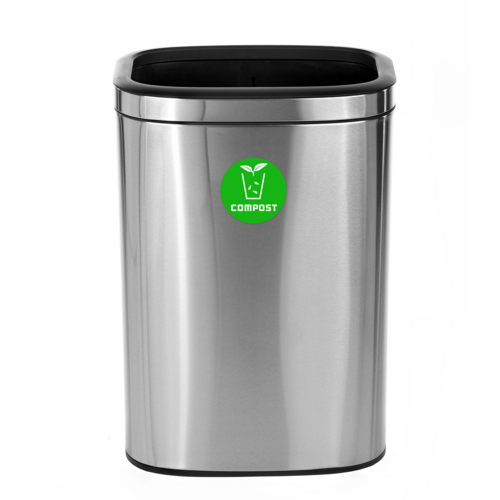 Alpine Industries ALP470-40L-CO, 10.5 Gallon Compost Can-cityfoodequipment.com