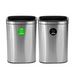 Alpine Industries ALP470-40L-CO-T, 10.5 Gal 2-Stream Compost Trash Station-cityfoodequipment.com