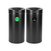Alpine Industries ALP475-27-BLK-CO-T, 27 Gallon Stainless Steel Compost Bin and Trash Can (Black)-cityfoodequipment.com