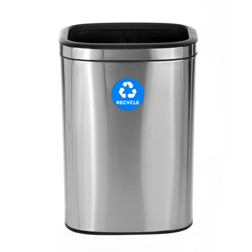 Alpine Industries ALP470-40L-R, 10.5 Gallon Slim Recycling Can-cityfoodequipment.com