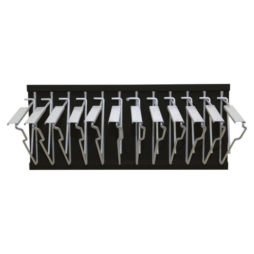 Adir Office ADI617-BLK, Large File Pivot Wall Rack for Blueprints, Black-cityfoodequipment.com