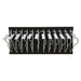 Adir Office ADI617-BLK, Large File Pivot Wall Rack for Blueprints, Black-cityfoodequipment.com