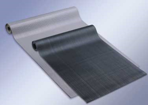 Cactus Mat 1011R-C3 Ezy Kleen Runner - 3' x 105', Vinyl, Black-cityfoodequipment.com