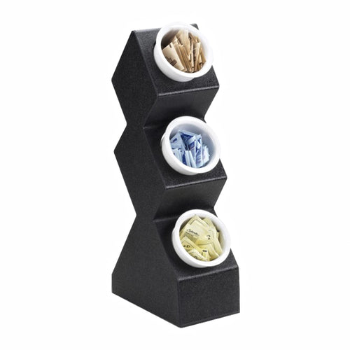 Cal-Mil 1016-3 3 Hole Vertical Silverware Display, 5 1/2 x 8 x 20" H-cityfoodequipment.com