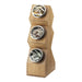 Cal-Mil 1016-3-60 3 Compartment Cylinder Display Only - Bamboo-cityfoodequipment.com