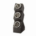 Cal-Mil 1016-3-96 3 Compartment Cylinder Display Only - Midnight Bamboo-cityfoodequipment.com