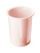 Cal-Mil 1017-108 4 1/2" Round Solid Flatware Cylinder - 5 1/2"H, Melamine, Blush-cityfoodequipment.com