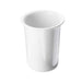 Cal-Mil 1017-15 4 1/2" Round Flatware Cylinder - 5 1/2"H, Melamine, White-cityfoodequipment.com