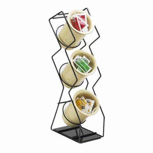 Cal-Mil 1025-3-39 3 Hole Space Saver Silverware Display Only - Silver-cityfoodequipment.com