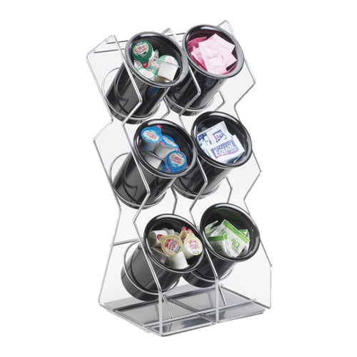 Cal-Mil 1025-6-39 6 Hole Space Saver Silverware Display Only - Silver-cityfoodequipment.com