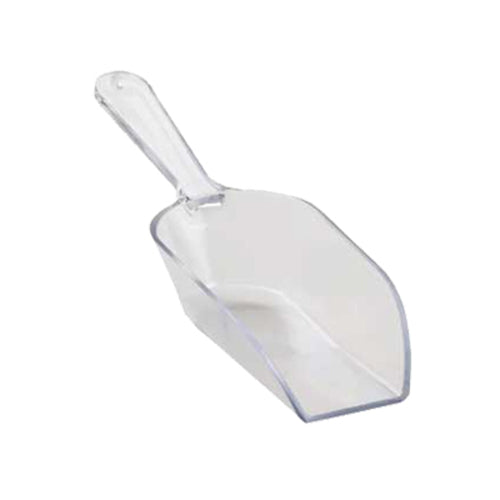 Cal-Mil 1029-3S 3 oz Clear Polycarbonate Scoop w/ Short Handle-cityfoodequipment.com