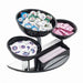 Cal-Mil 1092 Condiment Organizer w/ (4) Bins - Black-cityfoodequipment.com