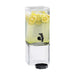 Cal-Mil 1112-1AINF 1 1/2 gal Beverage Dispenser w/ Infuser - Plastic Container, Clear Base-cityfoodequipment.com