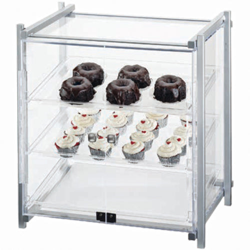 Cal-Mil 1145-S-74 Display Case - Self-Service, See-Thru, 20 1/2x17x22", Silver-cityfoodequipment.com