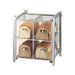 Cal-Mil 1146-74 4 Drawer Bread Case - Silver-cityfoodequipment.com