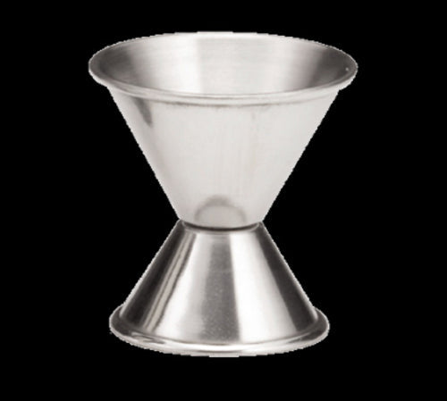 Tablecraft 1202 Double Jigger - 1/2 & 1 oz, Stainless-cityfoodequipment.com