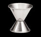 Tablecraft 1202 Double Jigger - 1/2 & 1 oz, Stainless-cityfoodequipment.com