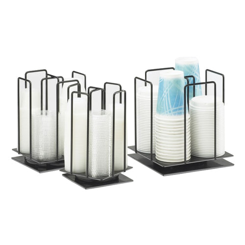 Cal-Mil 1212-4 Cup & Lid Organizer, (4) Compartment, All Cup Types-cityfoodequipment.com