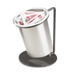 Cal-Mil 1226-13-SOLID 6" Flatware Display w/ Solid Flatware Cylinder - Iron, Black-cityfoodequipment.com