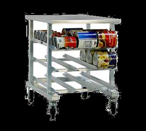 New Age 35"H Mobile Can Rack w/ (54) #10 or (72) #5 Capacity (1236)-cityfoodequipment.com