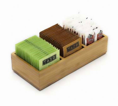 Cal-Mil 1246 Condiment Organizer w/ (3) Bins - Brown-cityfoodequipment.com