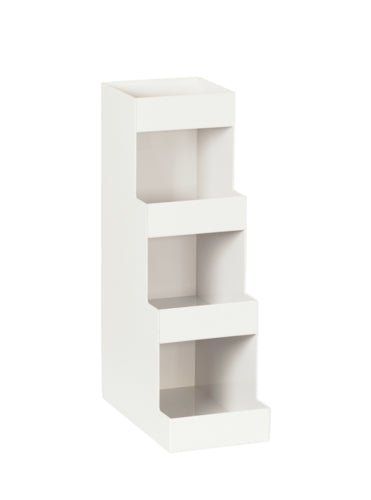 Cal-Mil 1261-15 Condiment Organizer w/ (4) Bins - White-cityfoodequipment.com