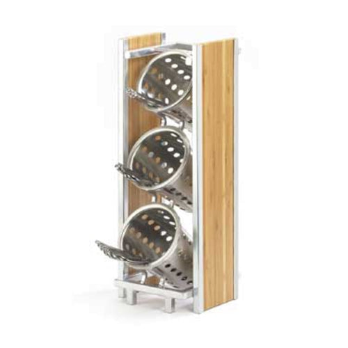 Cal-Mil 1283 Eco Modern Cylinder Holder, 6 1/2 x 8 x 17", BPA Free-cityfoodequipment.com