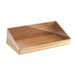 Cal-Mil 1332-12-60 Bamboo Acrylic Tray & Bin Insert w/ Lid for 1330 12 13, 12 x 20"-cityfoodequipment.com