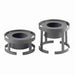 Cal-Mil 1344-7-13 Round Chafer Alternative - 12 1/2" x 7 1/4", Black-cityfoodequipment.com