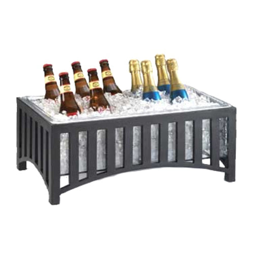 Cal-Mil 1365-12-13 Rectangular Ice Housing - 22"L x 14"W x 8 1/2"H, Plastic, Clear-cityfoodequipment.com