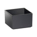 Cal-Mil 1395-13M Cater Choice Box - 5x5x3", Melamine, Black-cityfoodequipment.com