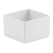 Cal-Mil 1395-15M Cater Choice Box - 5x5x3", Melamine, White-cityfoodequipment.com