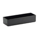 Cal-Mil 1396-13M Cater Choice Box - 5x15x3", Melamine, Black-cityfoodequipment.com