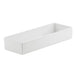 Cal-Mil 1397-15M Cater Choice Box - 7x20x3", Melamine, White-cityfoodequipment.com
