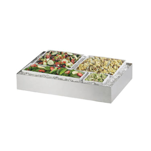 Cal-Mil 1398-55 Cater Choice Housing - 24x32", Stainless Steel-cityfoodequipment.com