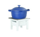 Cal-Mil 1409-12-15 10 1/4" Square Chafer Alternative - 7"H, Metal, White-cityfoodequipment.com