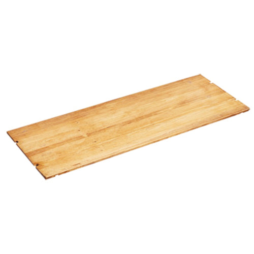 Cal-Mil 1435-1224-99 Rectangular Shelf for Madera Display Risers - 24"W x 12"D, Reclaimed Wood-cityfoodequipment.com