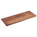 Cal-Mil 1435-1232-78 Rectangular Shelf for Mid-Century Display Risers - 32"W x 12"D, Walnut-cityfoodequipment.com