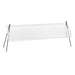Cal-Mil 1458-30 Essential Rectangular Sneezeguard w/ 2 Wire Leg, 30 x 13 x 14 1/2" H-cityfoodequipment.com