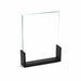 Cal-Mil 1510-811 Tabletop Menu Card Holder - 8 1/2" x 11", Acrylic/Black-cityfoodequipment.com