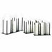 Cal-Mil 1516-2-13 Iron Lid Ramekin Organizer w/ 3 Slots Per Unit, 8 1/8 x 3 x 6"-cityfoodequipment.com