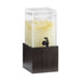 Cal-Mil 1527-1-96 1 1/2 gal Beverage Dispenser w/ Ice Tube - Plastic Container, Midnight Base-cityfoodequipment.com