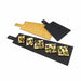 Cal-Mil 1535-16-13 16" Flat Bread Serving Display Board, Black-cityfoodequipment.com