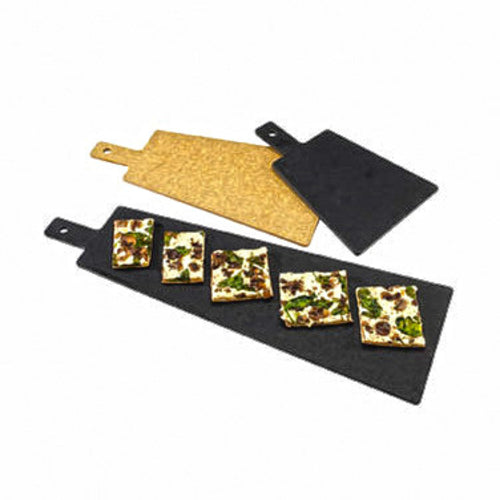 Cal-Mil 1535-24-13 24" Flat Bread Serving Display Board, Black-cityfoodequipment.com