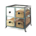 Cal-Mil 1586-13 BPA Free Bread Case, 14 x 13 x 14 1/2", Black-cityfoodequipment.com