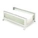 Cal-Mil 1595-33 Soho Napkin Holder for 4" x 8" Napkins - Silver Frame w/ Faux Glass-cityfoodequipment.com